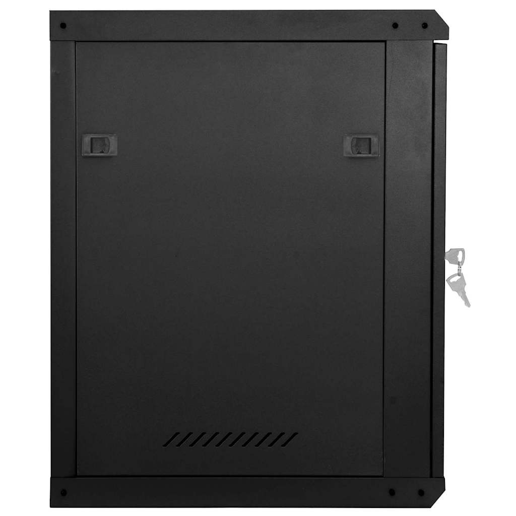 Netwerk kabinet met opslag Zwart 53 x 60 x 60 cm Staal is nu te koop bij PeponiXL, paradijselijk wonen!