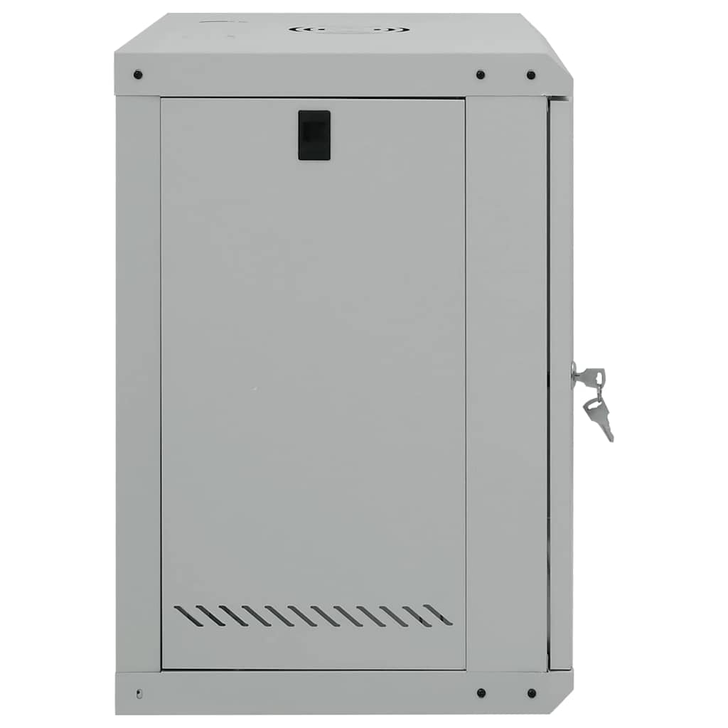 Netwerk kabinet met opslag Grijs 53 x 45 x 60 cm Staal is nu te koop bij PeponiXL, paradijselijk wonen!