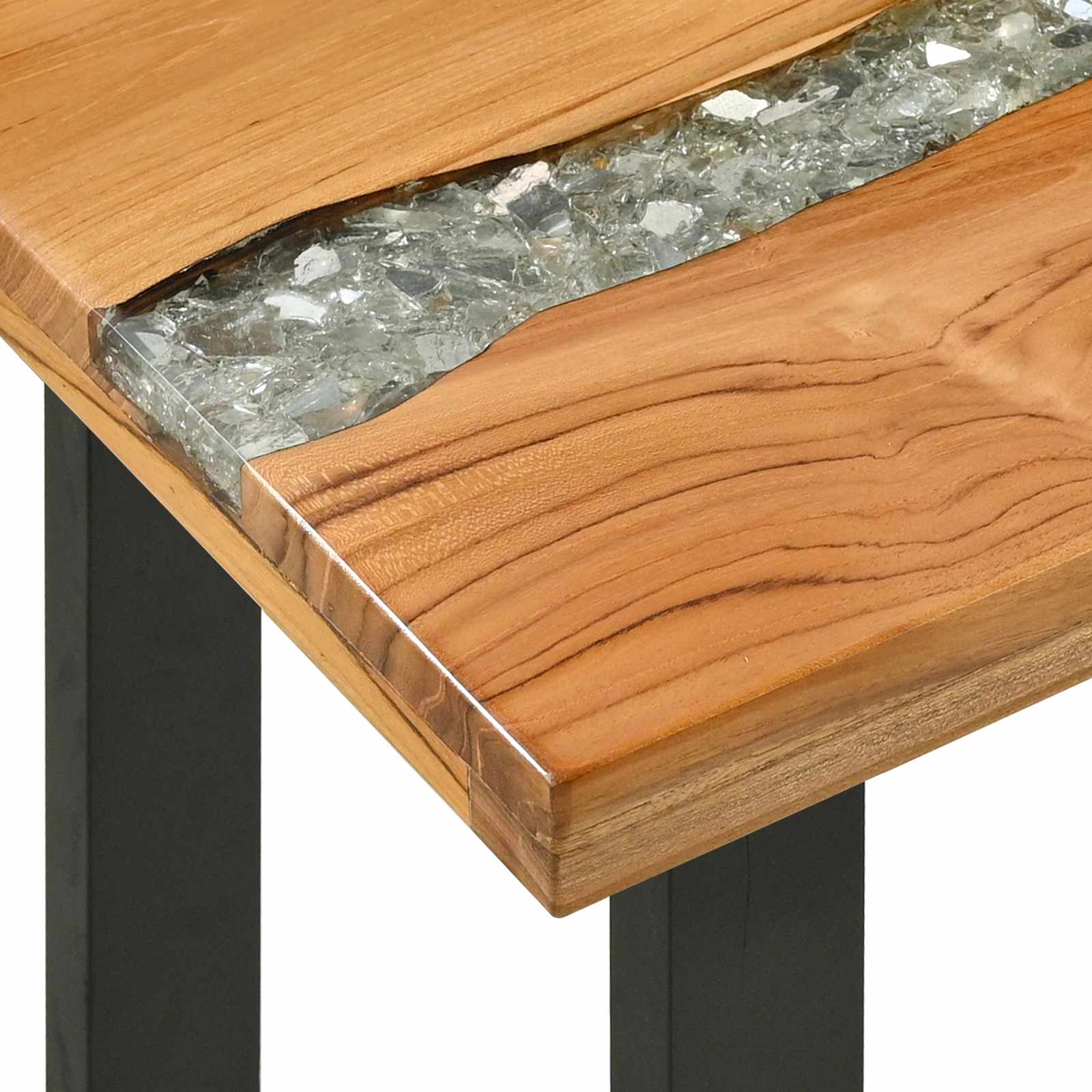 Wandtafel Bruin 100 x 35 x 75 cm Massief Teakhout is nu te koop bij PeponiXL, paradijselijk wonen!