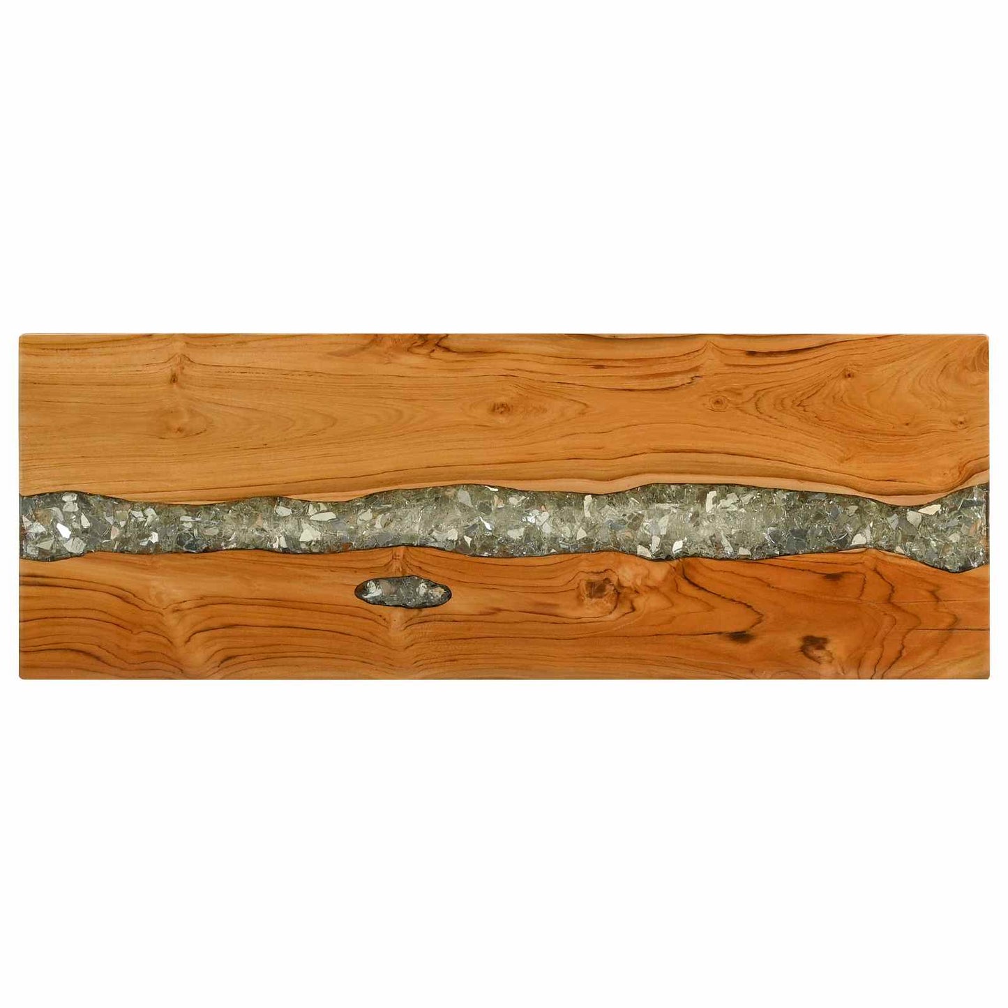 Wandtafel Bruin 100 x 35 x 75 cm Massief Teakhout is nu te koop bij PeponiXL, paradijselijk wonen!