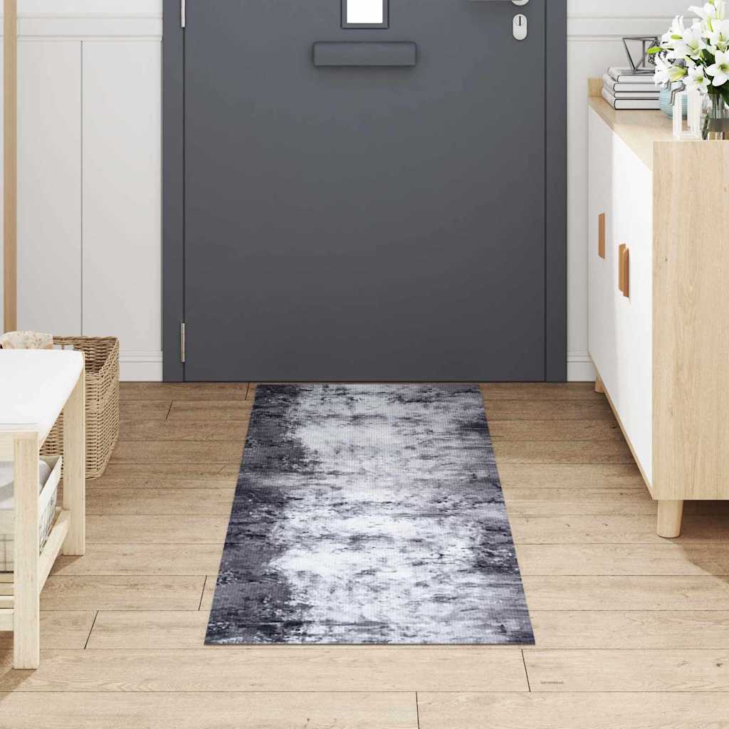 Keuken Vloerkleed Grijs 180 x 60 cm Fluweel is nu te koop bij PeponiXL, paradijselijk wonen!