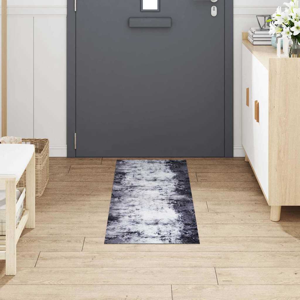 Keuken Vloerkleed Grijs 150 x 45 cm Fluweel is nu te koop bij PeponiXL, paradijselijk wonen!