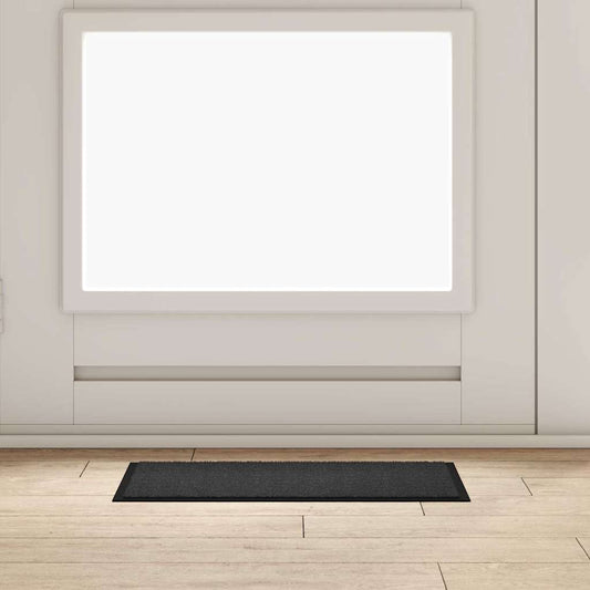 Deurmat Antraciet 60 x 40 x 1.2 cm Teddy Stof is nu te koop bij PeponiXL, paradijselijk wonen!