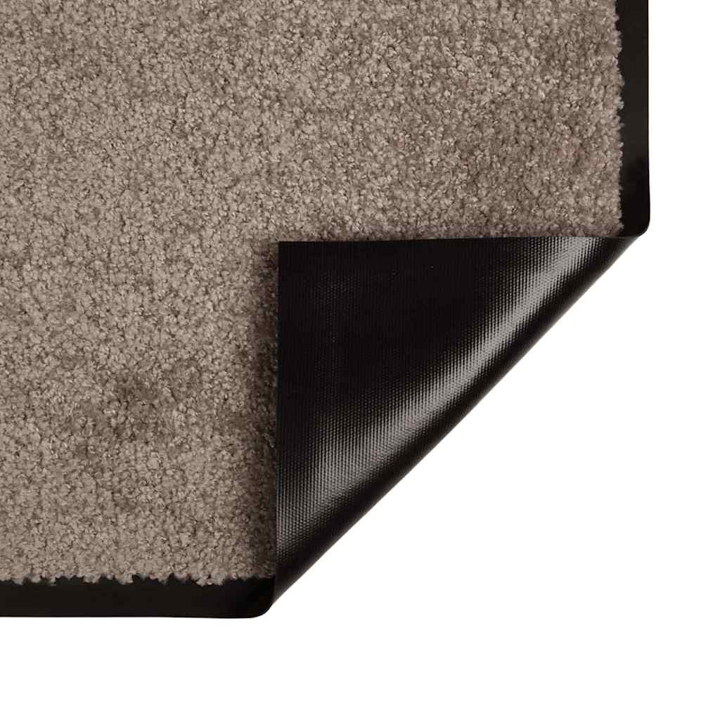 Deurmat Beige 60 x 40 x 1.2 cm Teddy Stof is nu te koop bij PeponiXL, paradijselijk wonen!