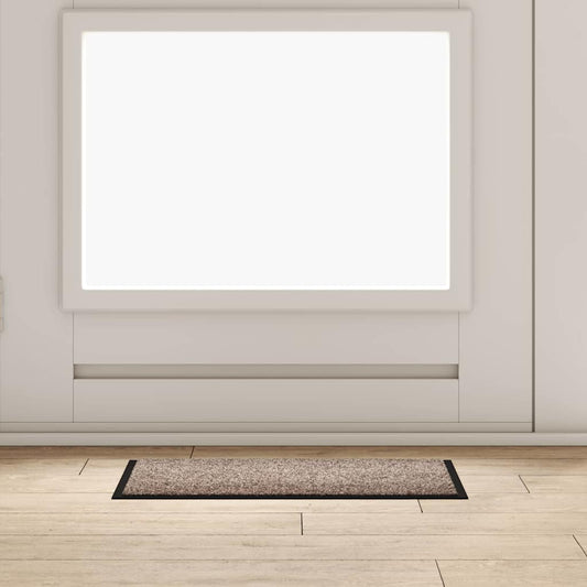 Deurmat Beige 60 x 40 x 1.2 cm Teddy Stof is nu te koop bij PeponiXL, paradijselijk wonen!