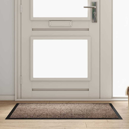 Deurmat Beige 60 x 40 x 1.2 cm Teddy Stof is nu te koop bij PeponiXL, paradijselijk wonen!