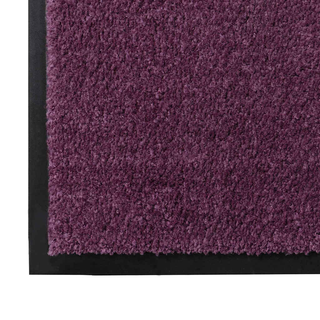 Deurmat Bordeauxrood 60 x 40 x 1.2 cm Teddy Stof is nu te koop bij PeponiXL, paradijselijk wonen!