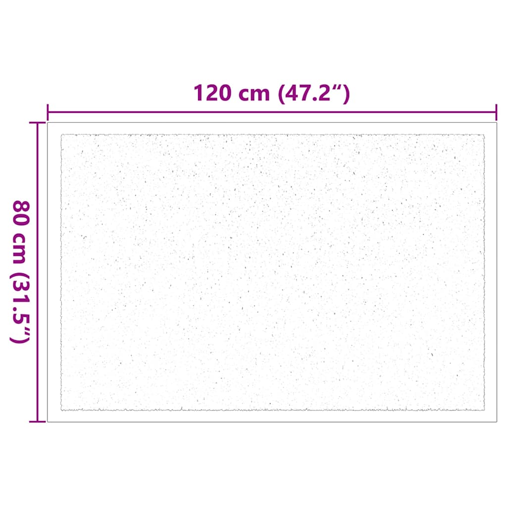 Deurmat Bordeauxrood 60 x 40 x 1.2 cm Teddy Stof is nu te koop bij PeponiXL, paradijselijk wonen!