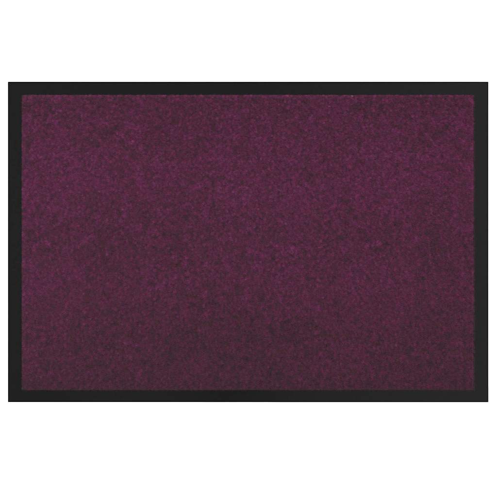 Deurmat Bordeauxrood 60 x 40 x 1.2 cm Teddy Stof is nu te koop bij PeponiXL, paradijselijk wonen!