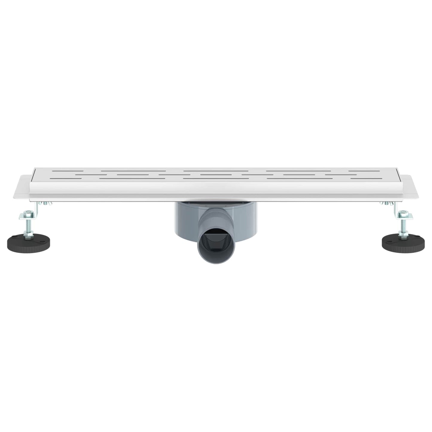 Doucheafvoer Glasdeksel met 360° Sifon Zilver 50 cm is nu te koop bij PeponiXL, paradijselijk wonen!