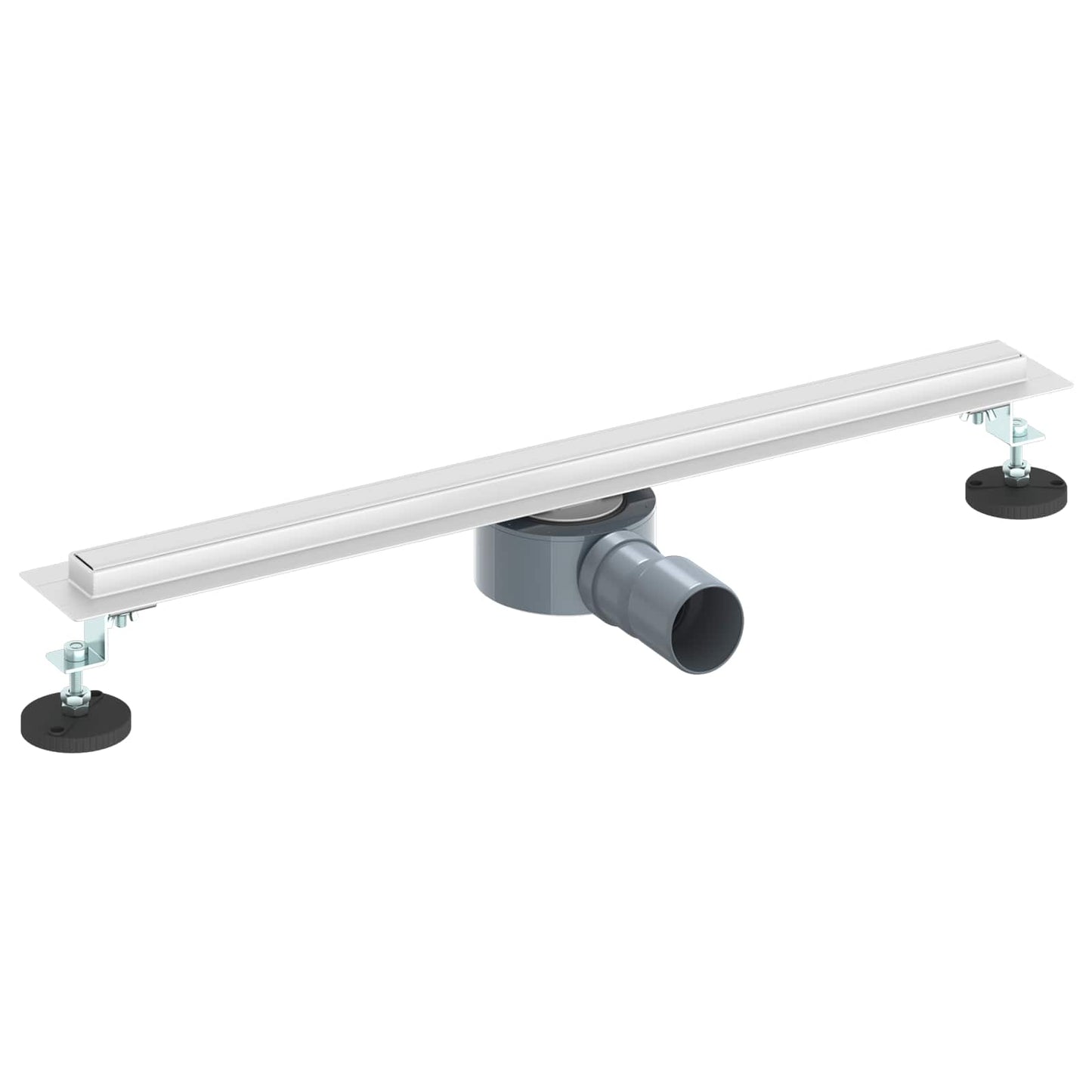 360° Doucheafvoer Met Slank Model Zilver 60 cm is nu te koop bij PeponiXL, paradijselijk wonen!