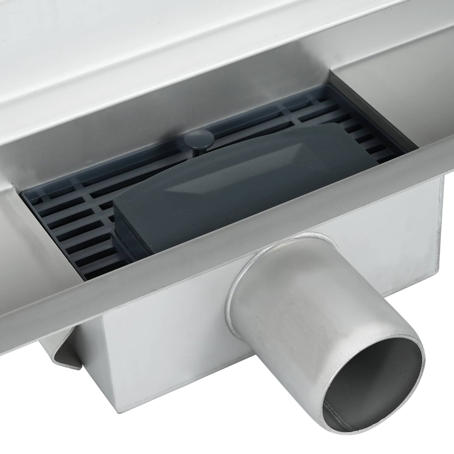 Wandgemonteerde Douche Afvoer Zilver 80 cm Roestvrij staal 304 is nu te koop bij PeponiXL, paradijselijk wonen!