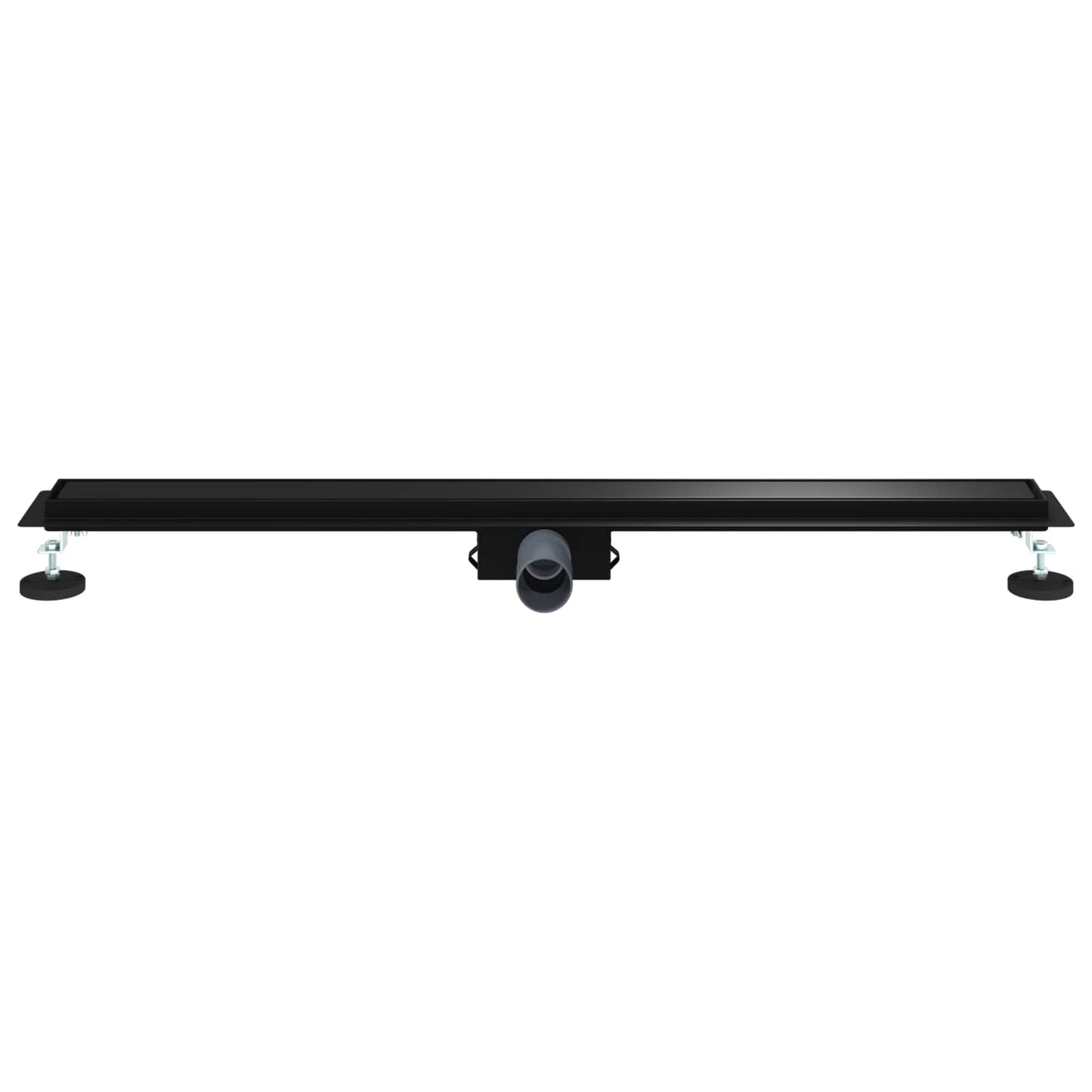 2 in 1 Doucheafvoer Zwart 100 cm Roestvrij staal 304 is nu te koop bij PeponiXL, paradijselijk wonen!