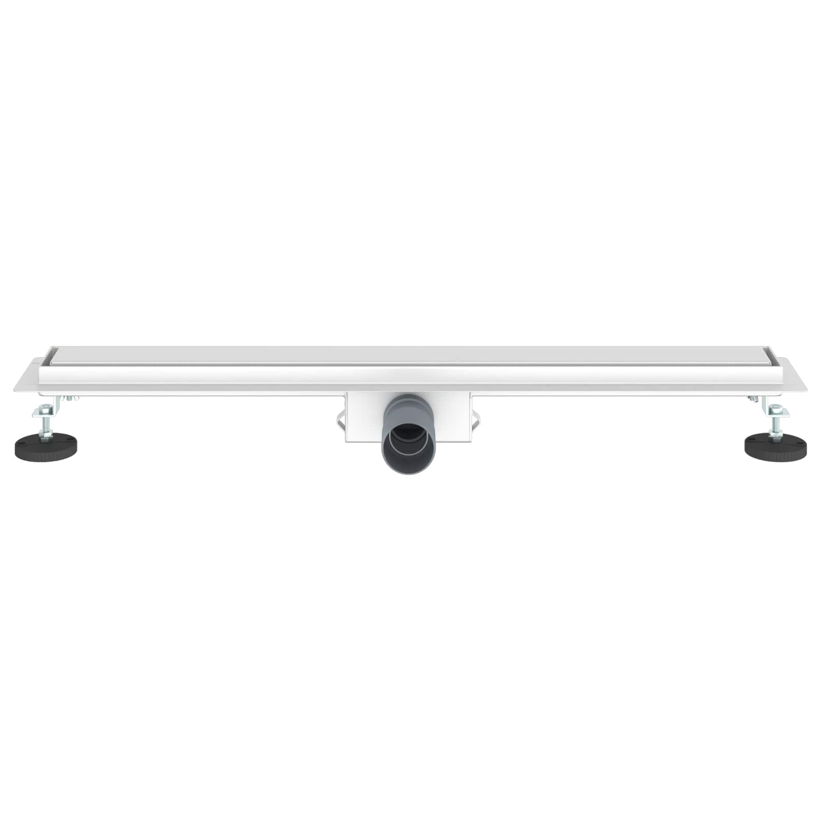 2 in 1 Doucheafvoer Zilver 80 cm Roestvrij staal 304 is nu te koop bij PeponiXL, paradijselijk wonen!