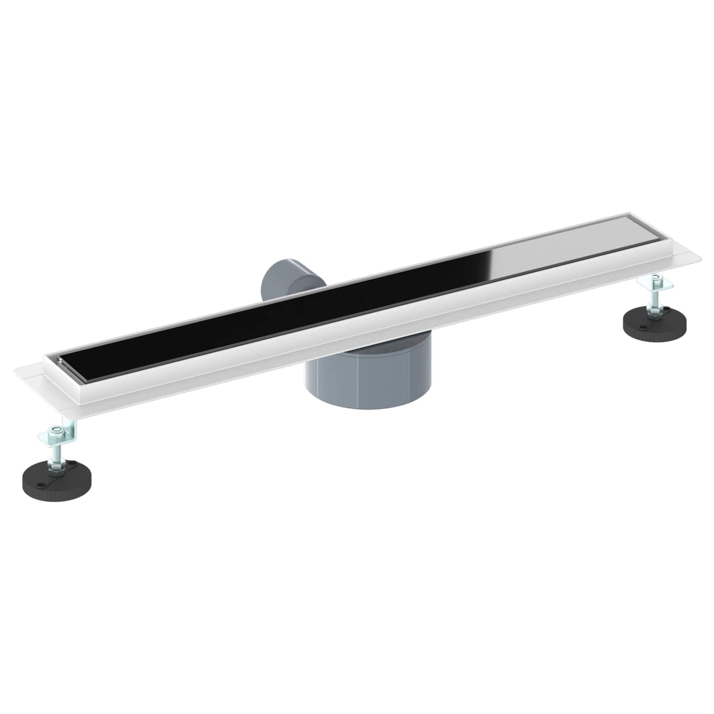 Doucheafvoer Glasdeksel met 360° Sifon Zwart 60 cm is nu te koop bij PeponiXL, paradijselijk wonen!
