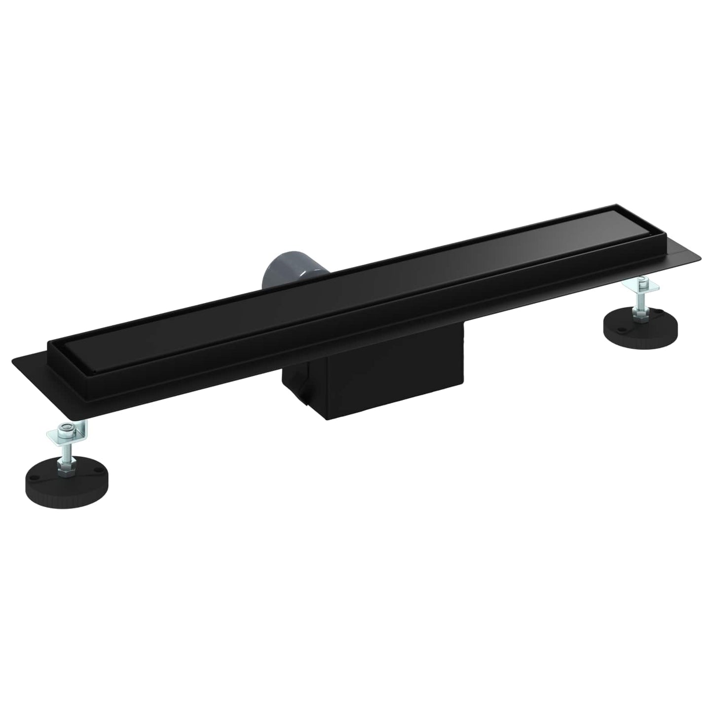2 in 1 Doucheafvoer Zwart 60 cm Roestvrij staal 304 is nu te koop bij PeponiXL, paradijselijk wonen!
