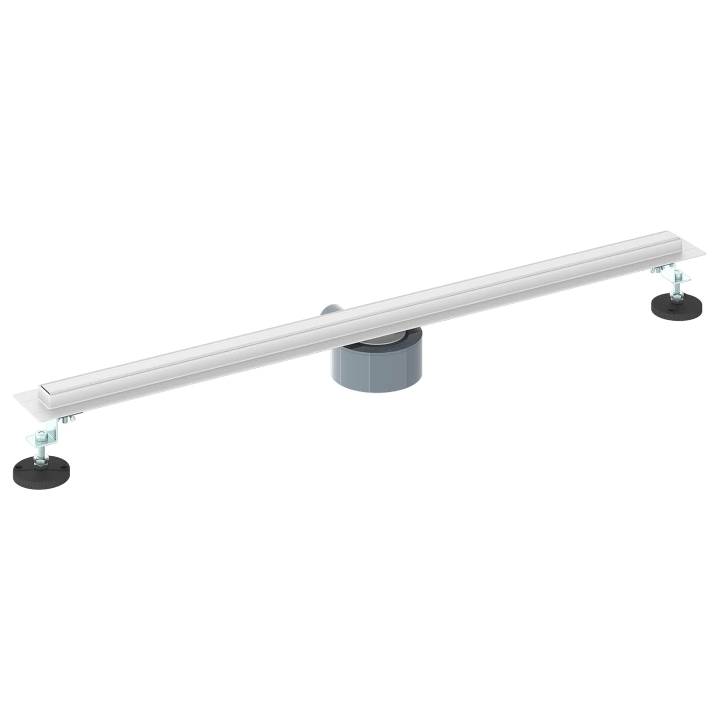 360° Doucheafvoer Met Slank Model Zilver 80 cm is nu te koop bij PeponiXL, paradijselijk wonen!