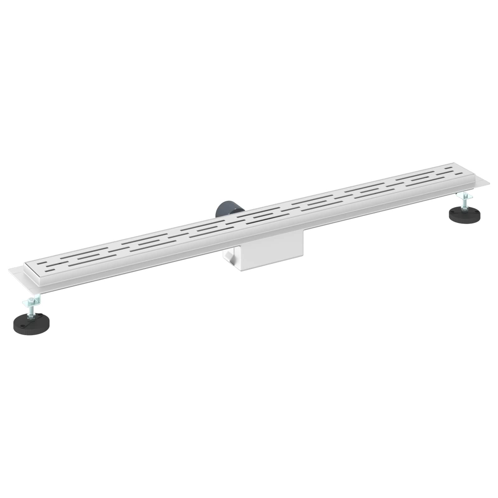 Doucheafvoer met Lijndesign Zilver 90 cm Roestvrij staal 304 is nu te koop bij PeponiXL, paradijselijk wonen!