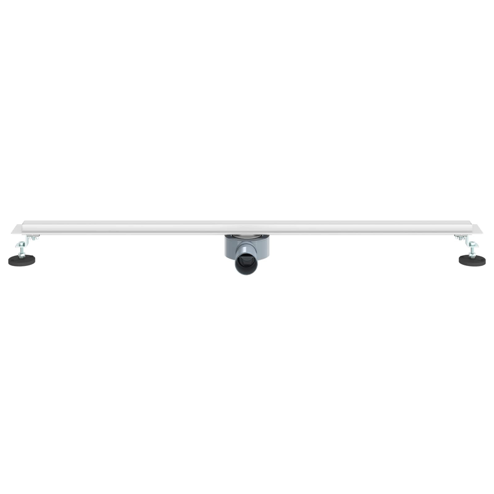 360° Doucheafvoer Met Slank Model Zilver 100 cm is nu te koop bij PeponiXL, paradijselijk wonen!
