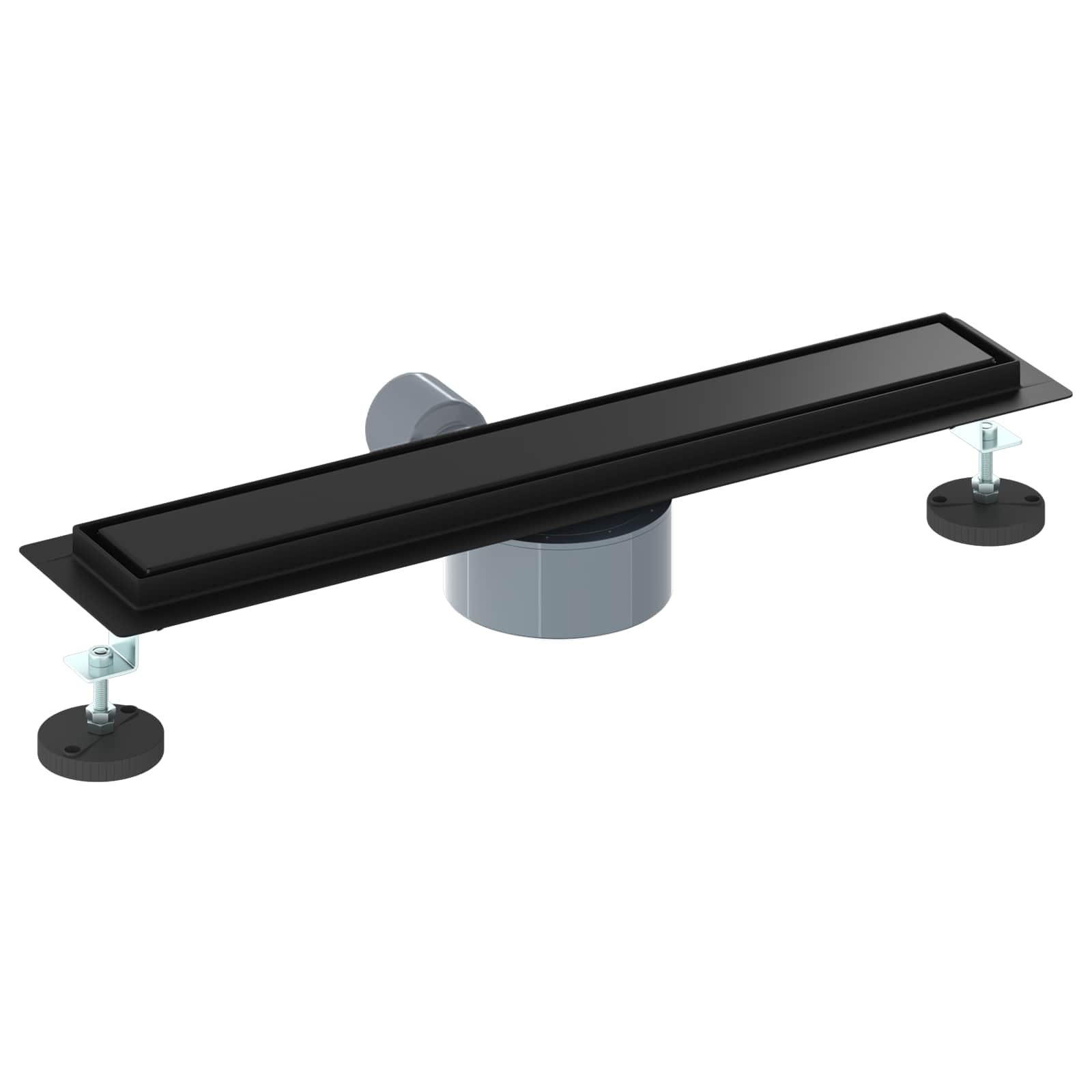 Doucheafvoer 2-in-1 met 360° Sifon Zwart 50 cm is nu te koop bij PeponiXL, paradijselijk wonen!