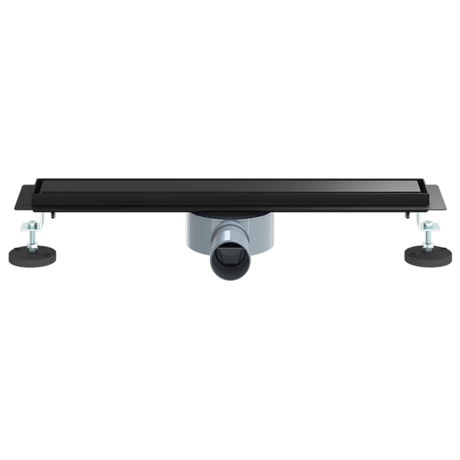 Doucheafvoer 2-in-1 met 360° Sifon Zwart 50 cm is nu te koop bij PeponiXL, paradijselijk wonen!