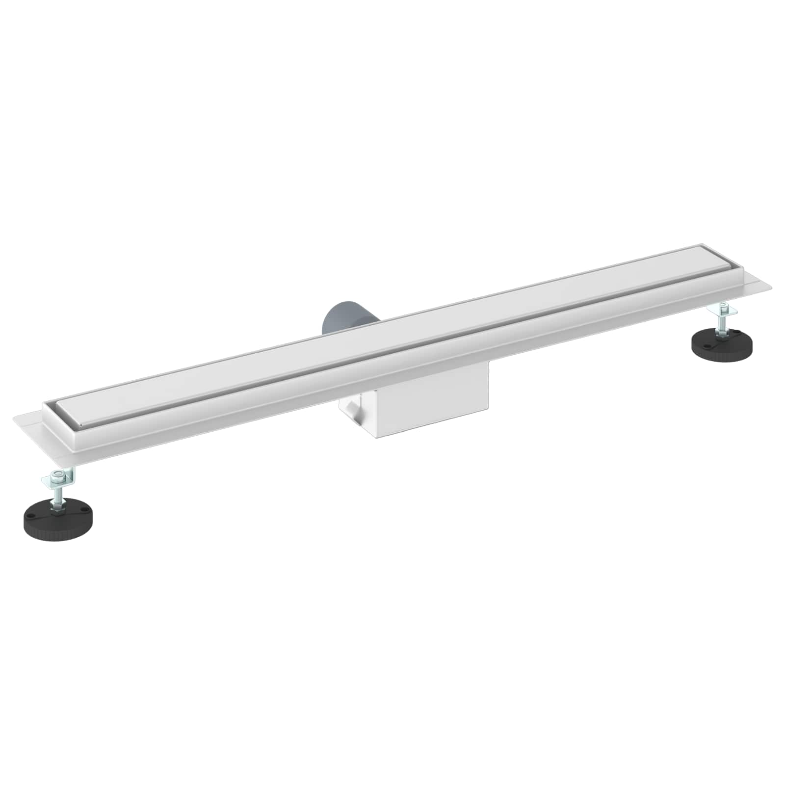 2 in 1 Doucheafvoer Zilver 70 cm Roestvrij staal 304 is nu te koop bij PeponiXL, paradijselijk wonen!