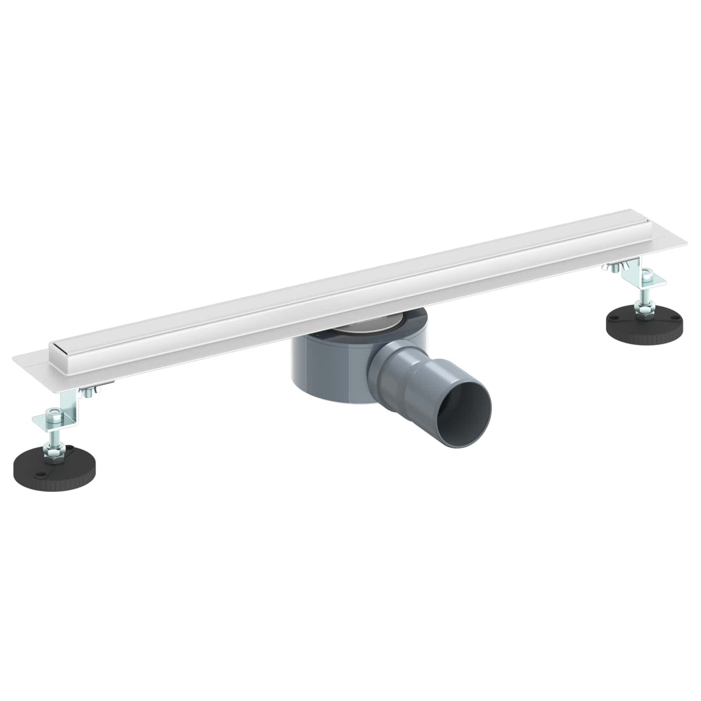 360° Doucheafvoer Met Slank Model Zilver 50 cm is nu te koop bij PeponiXL, paradijselijk wonen!