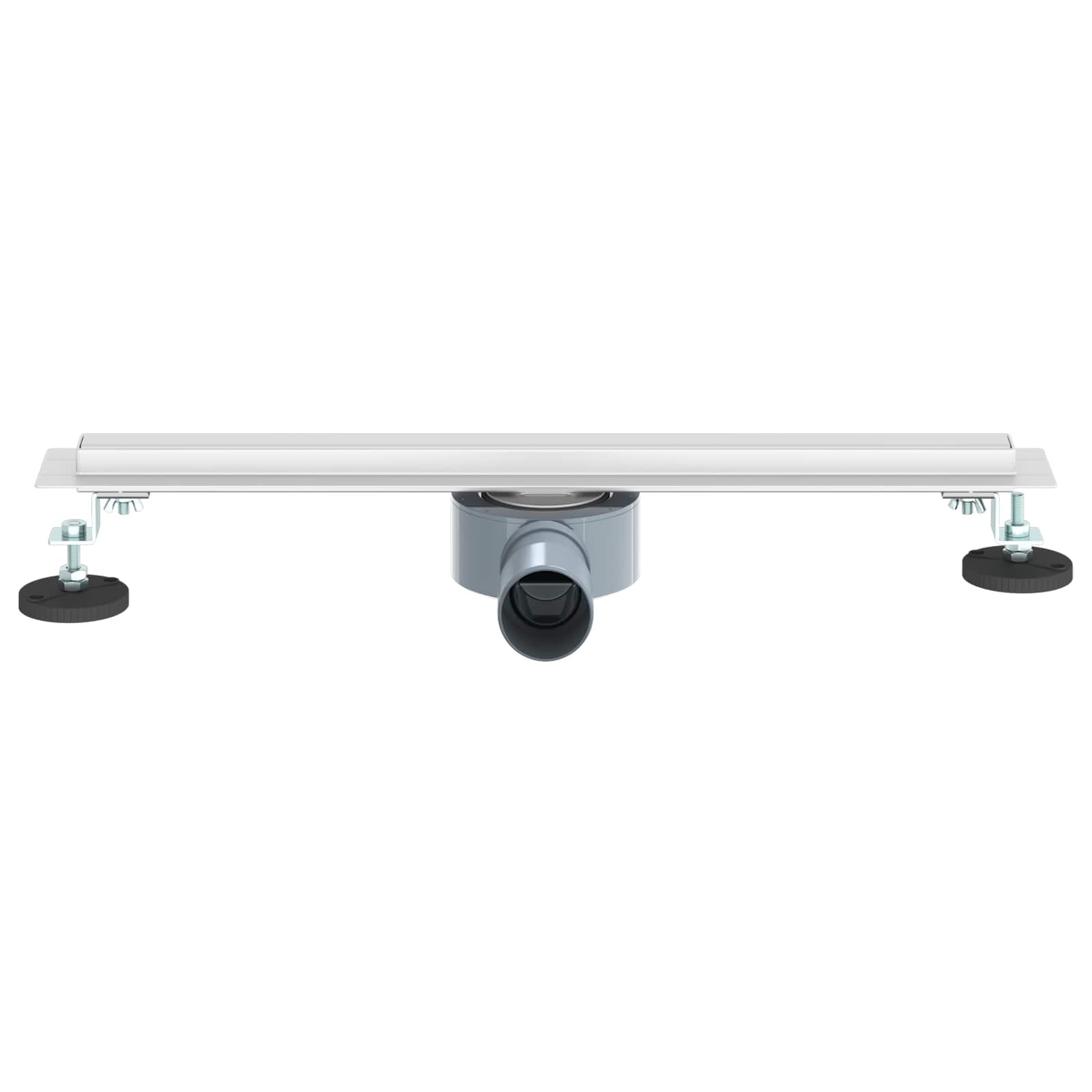 360° Doucheafvoer Met Slank Model Zilver 50 cm is nu te koop bij PeponiXL, paradijselijk wonen!