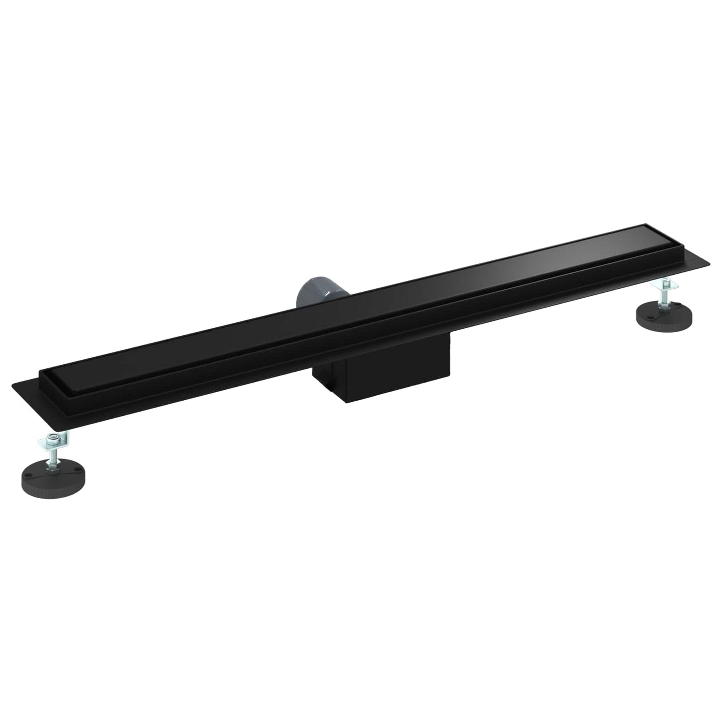 2 in 1 Doucheafvoer Zwart 70 cm Roestvrij staal 304 is nu te koop bij PeponiXL, paradijselijk wonen!