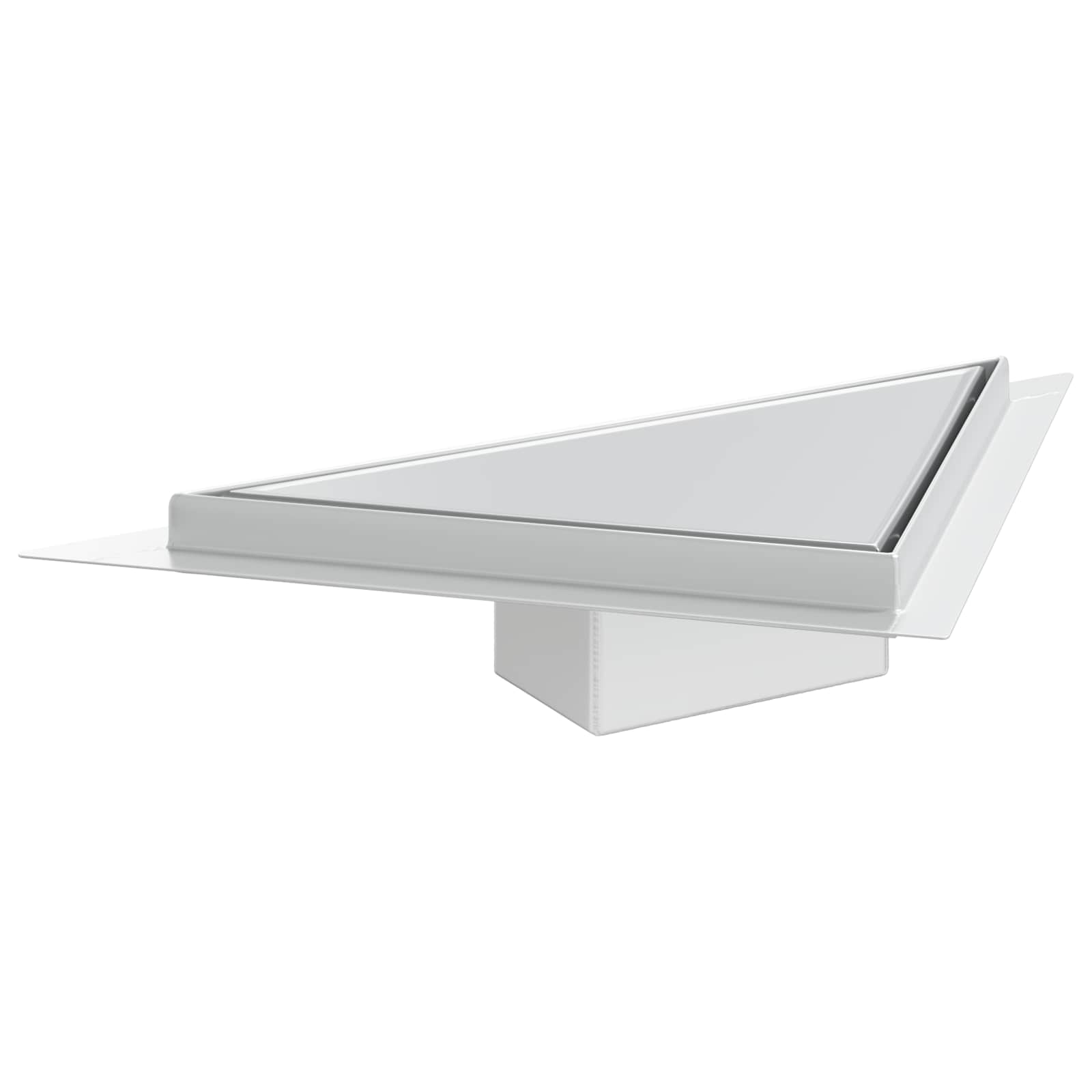 2 in 1 Driehoek Doucheafvoer Zilver 32 x 32 x 7,5 cm is nu te koop bij PeponiXL, paradijselijk wonen!