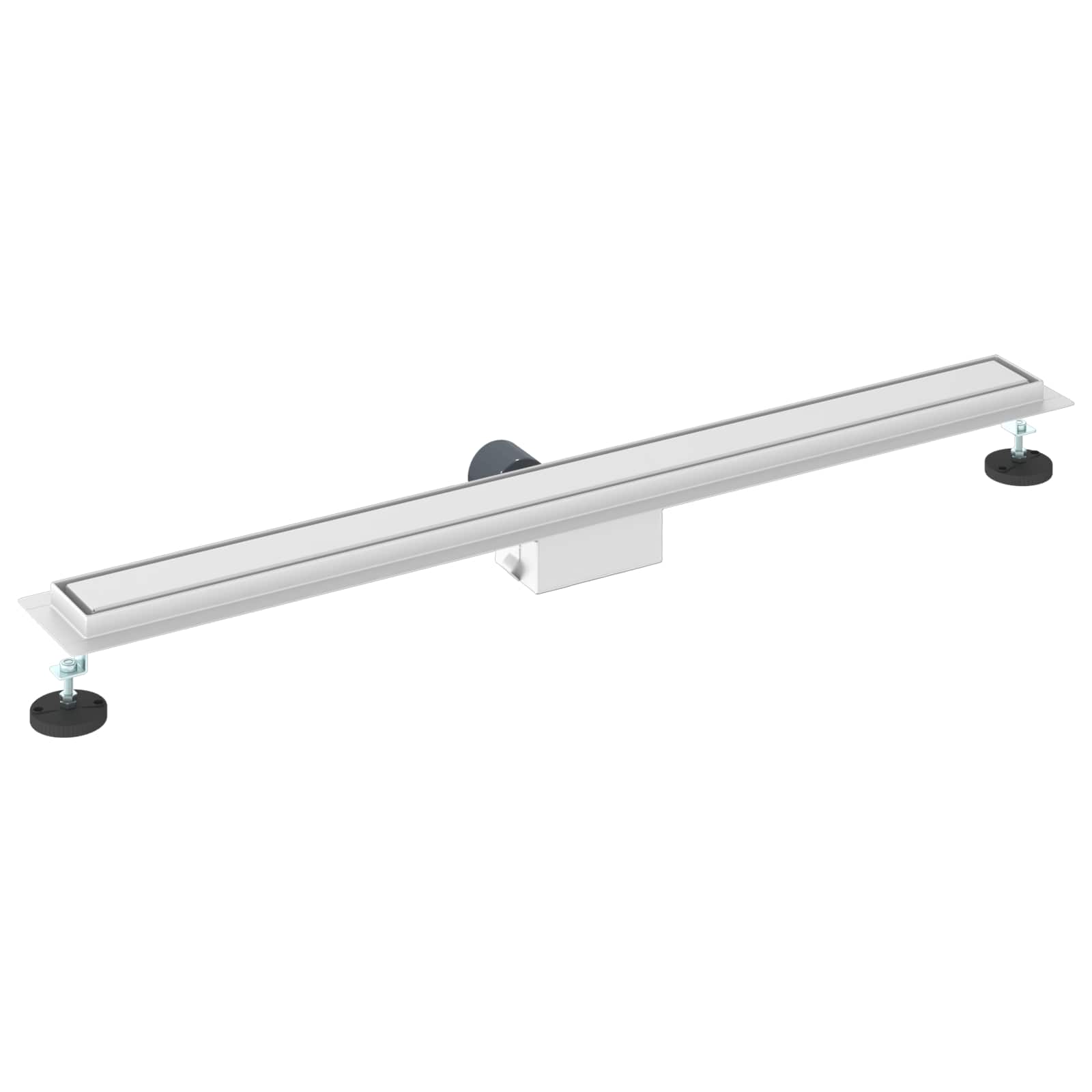 2 in 1 Doucheafvoer Zilver 100 cm Roestvrij staal 304 is nu te koop bij PeponiXL, paradijselijk wonen!