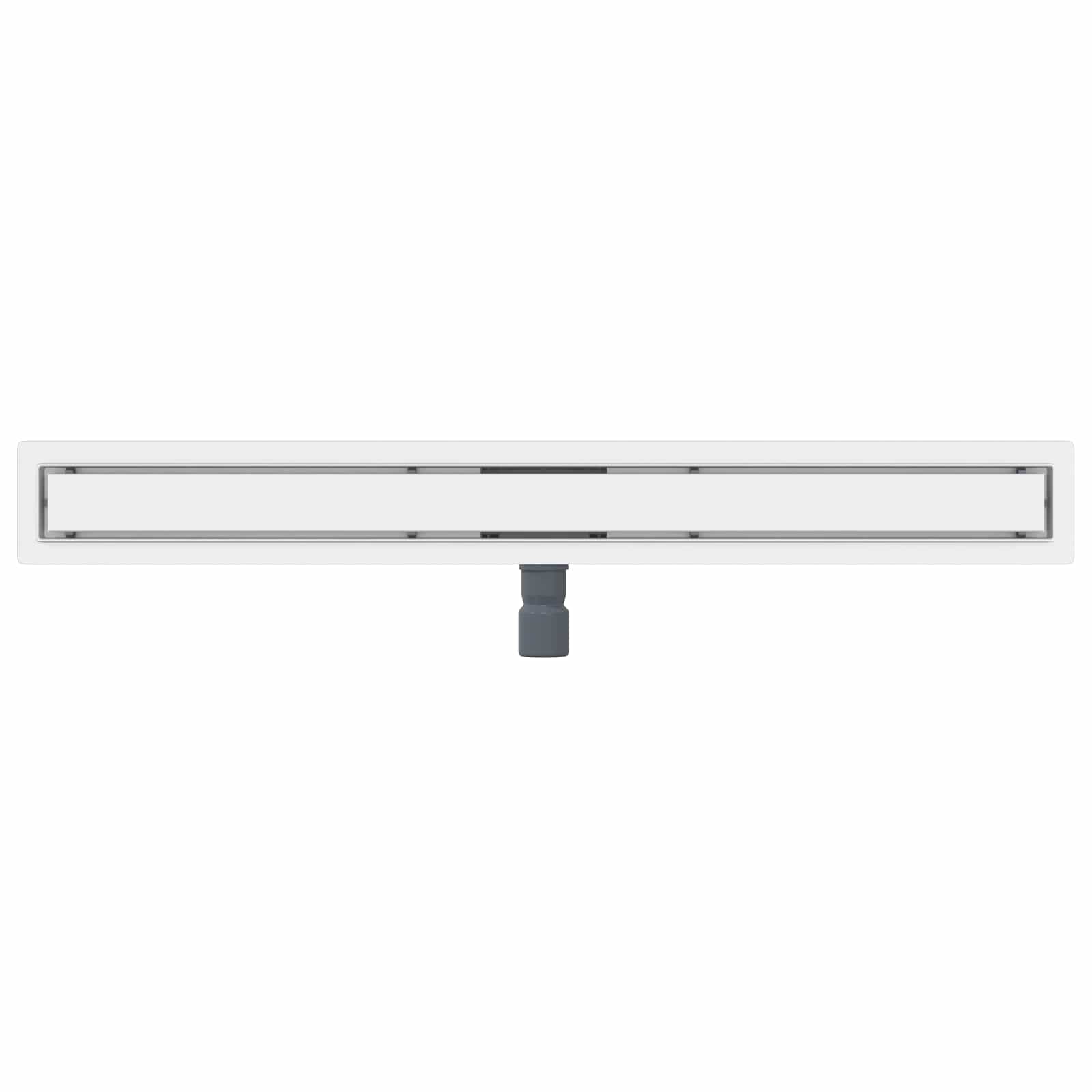 2 in 1 Doucheafvoer Zilver 100 cm Roestvrij staal 304 is nu te koop bij PeponiXL, paradijselijk wonen!