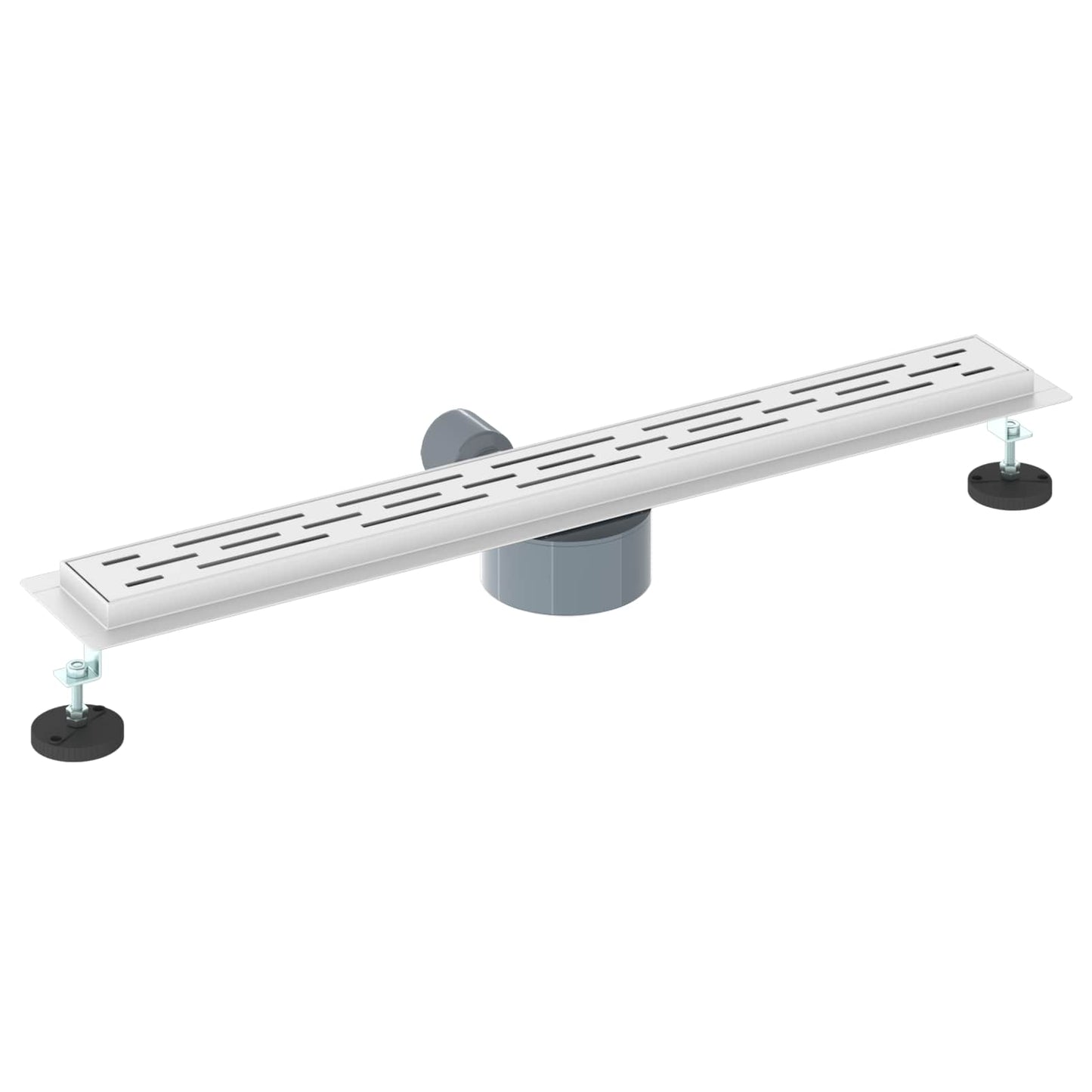 Doucheafvoer Glasdeksel met 360° Sifon Zilver 70 cm is nu te koop bij PeponiXL, paradijselijk wonen!