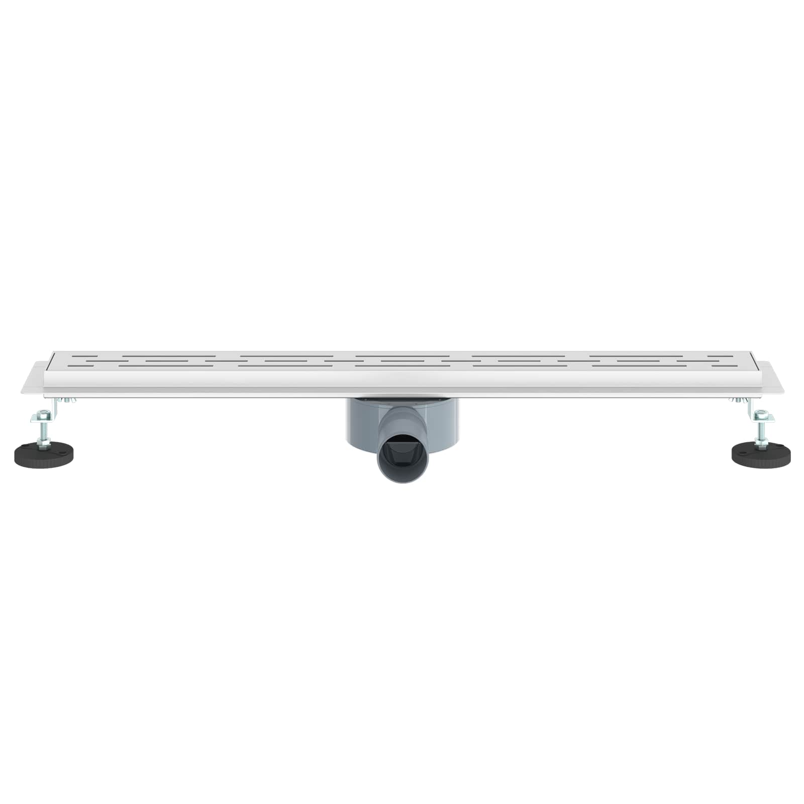 Doucheafvoer Glasdeksel met 360° Sifon Zilver 70 cm is nu te koop bij PeponiXL, paradijselijk wonen!