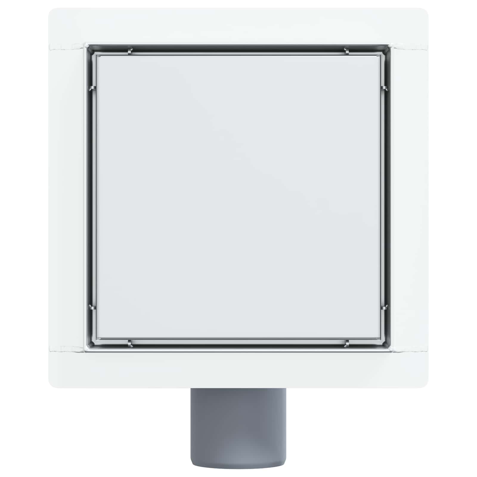 2 in 1 Doucheafvoer Zilver 15 x 15 cm Roestvrij staal 304 is nu te koop bij PeponiXL, paradijselijk wonen!