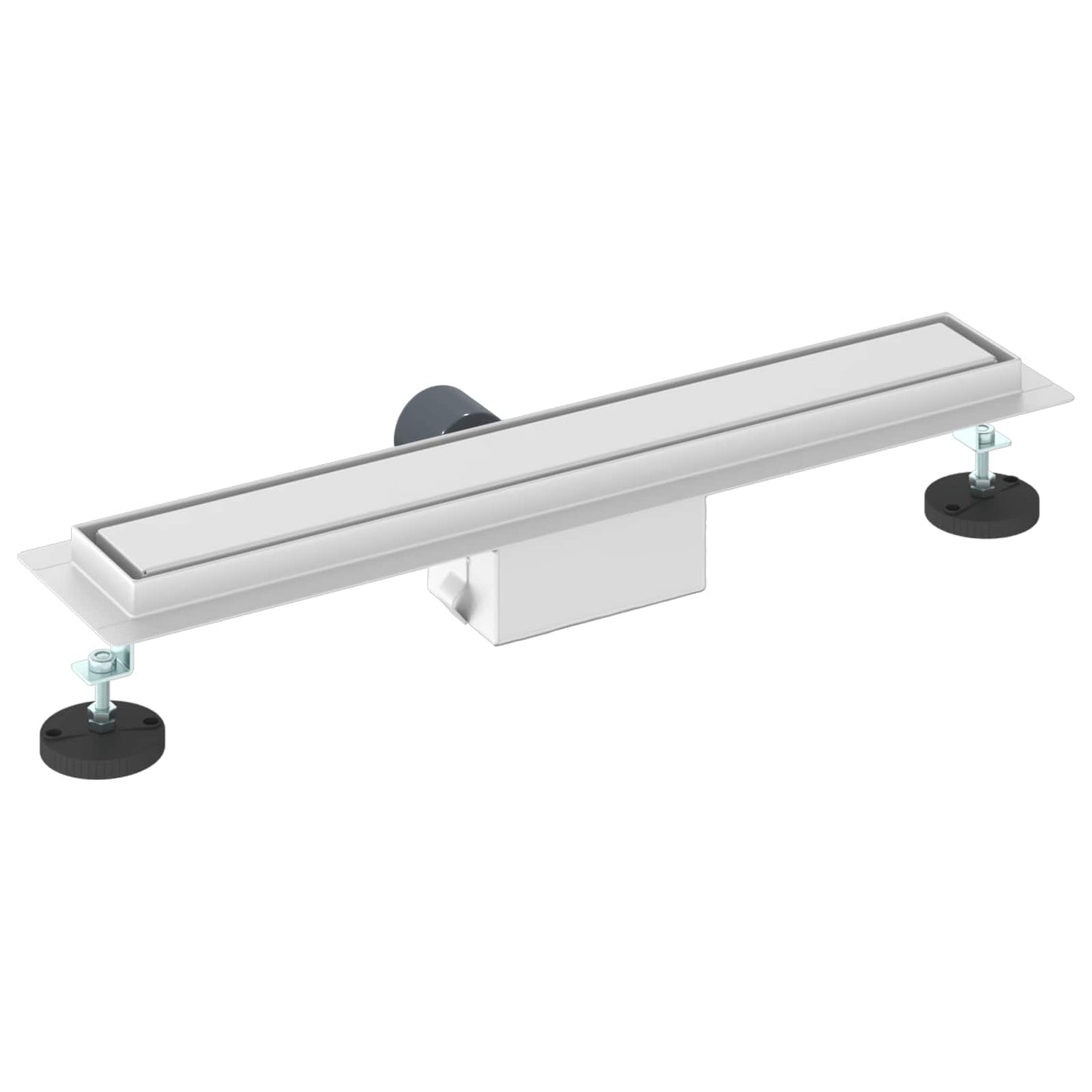 2 in 1 Doucheafvoer Zilver 60 cm Roestvrij staal 304 is nu te koop bij PeponiXL, paradijselijk wonen!