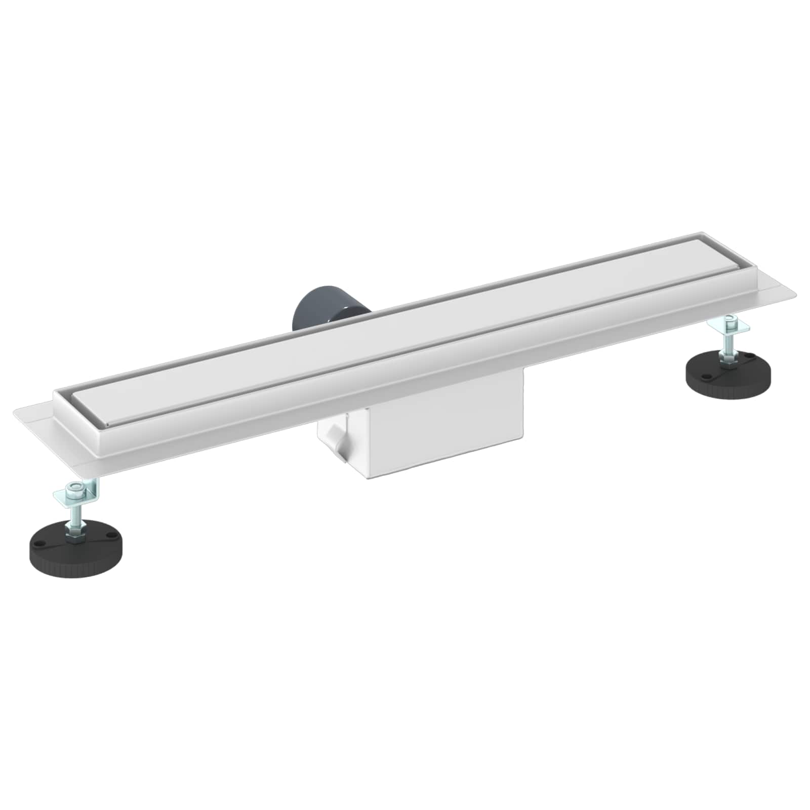 2 in 1 Doucheafvoer Zilver 60 cm Roestvrij staal 304 is nu te koop bij PeponiXL, paradijselijk wonen!
