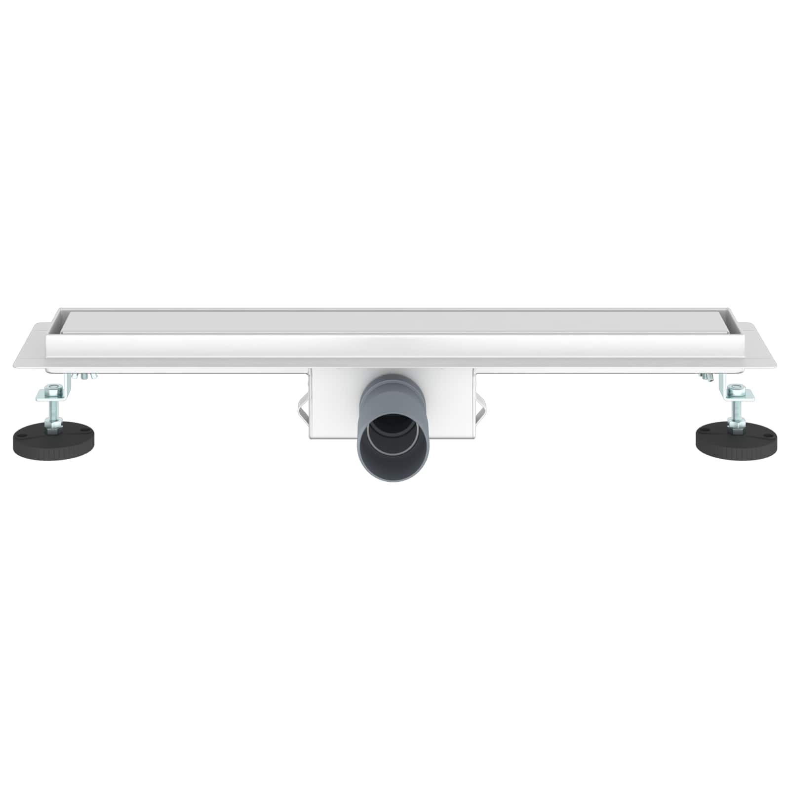 2 in 1 Doucheafvoer Zilver 60 cm Roestvrij staal 304 is nu te koop bij PeponiXL, paradijselijk wonen!