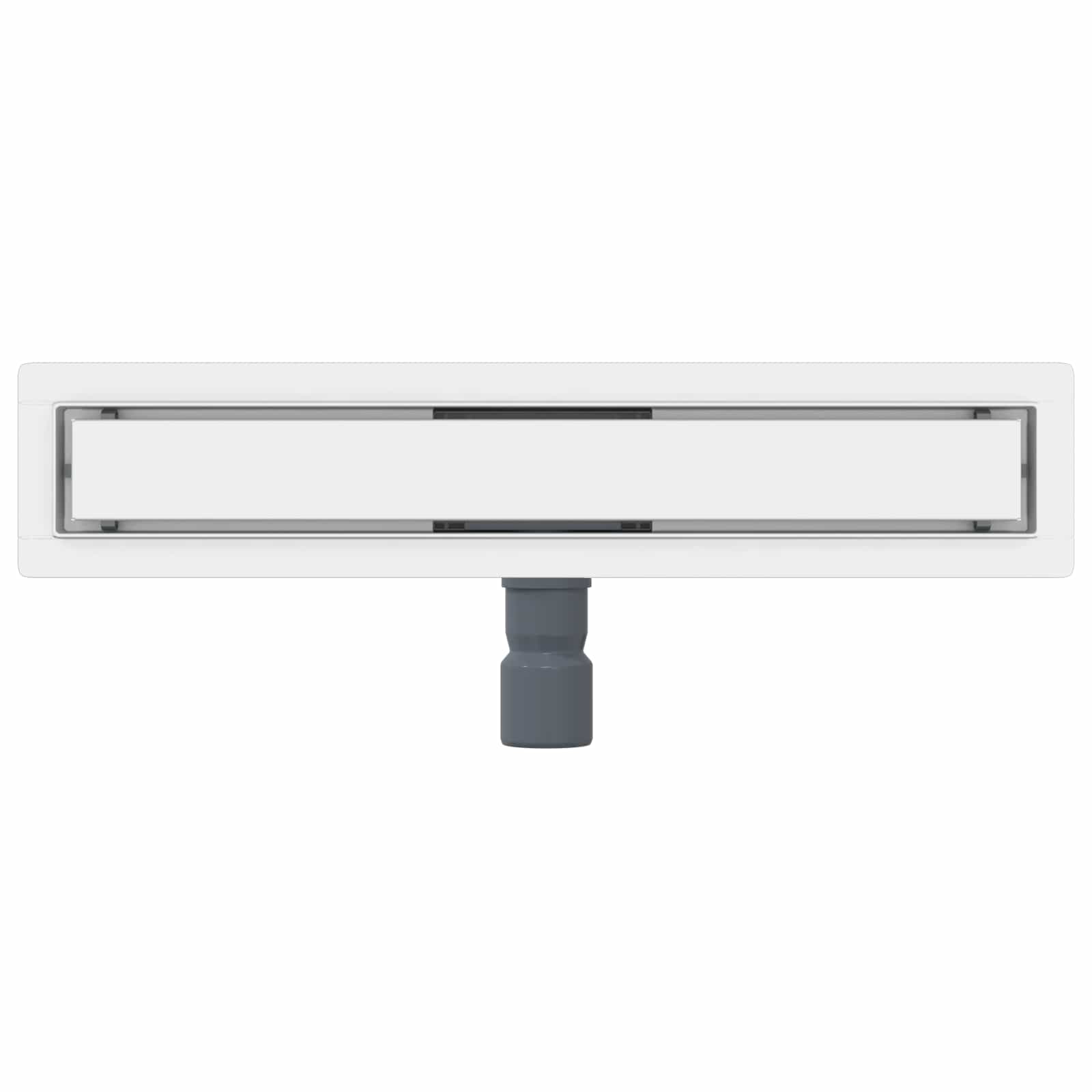 2 in 1 Doucheafvoer Zilver 60 cm Roestvrij staal 304 is nu te koop bij PeponiXL, paradijselijk wonen!