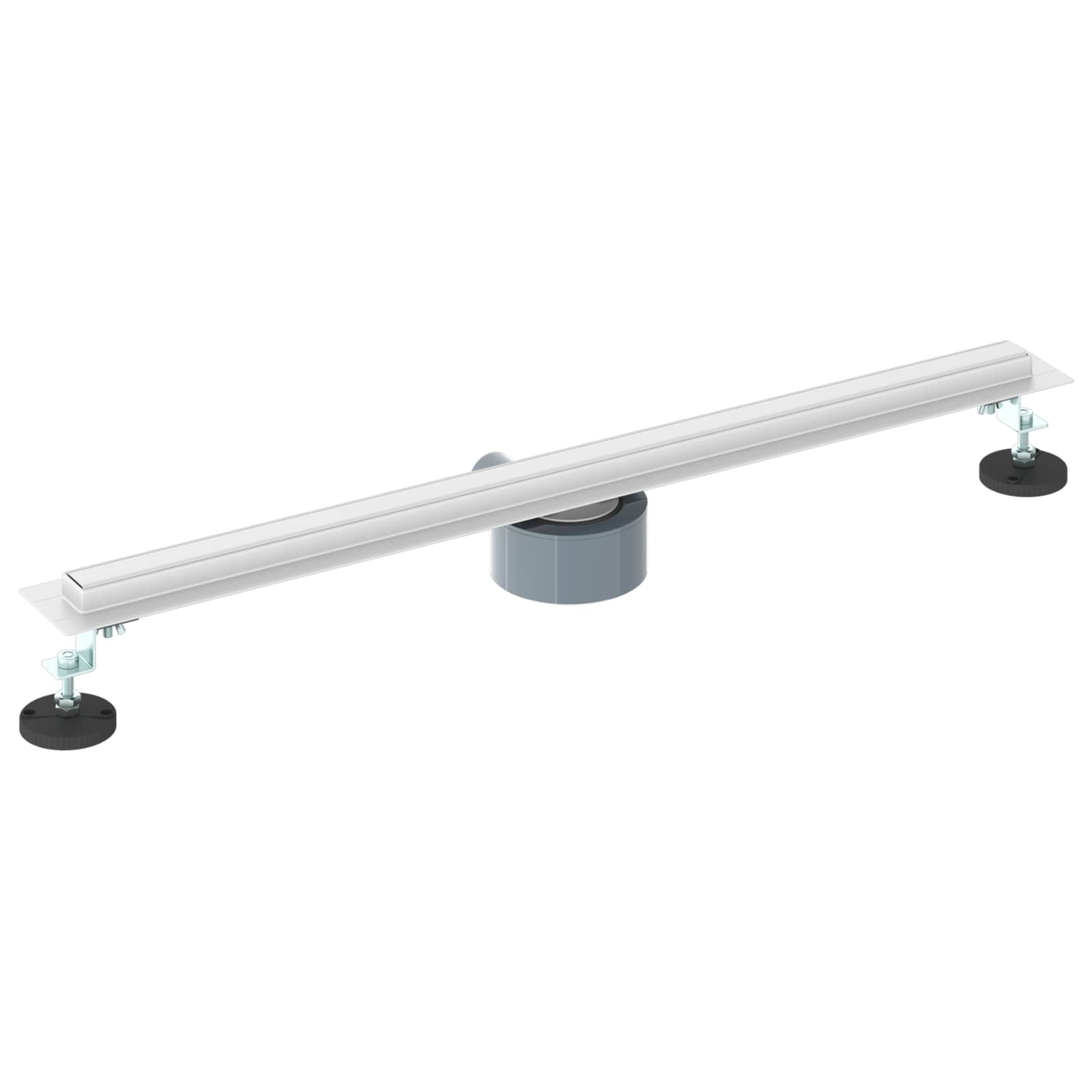 360° Doucheafvoer Met Slank Model Zilver 70 cm is nu te koop bij PeponiXL, paradijselijk wonen!