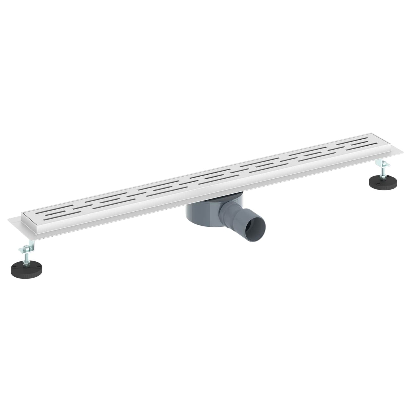 Doucheafvoer Glasdeksel met 360° Sifon Zilver 80 cm is nu te koop bij PeponiXL, paradijselijk wonen!