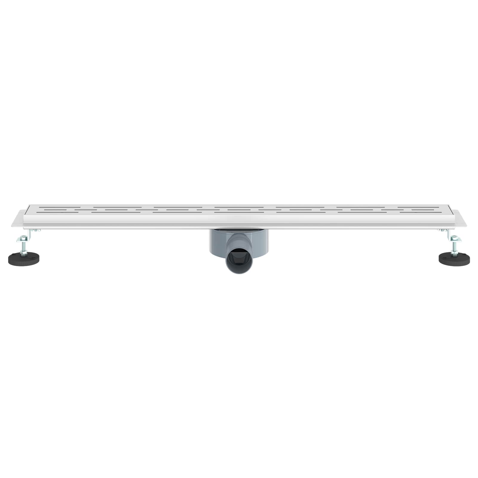 Doucheafvoer Glasdeksel met 360° Sifon Zilver 80 cm is nu te koop bij PeponiXL, paradijselijk wonen!