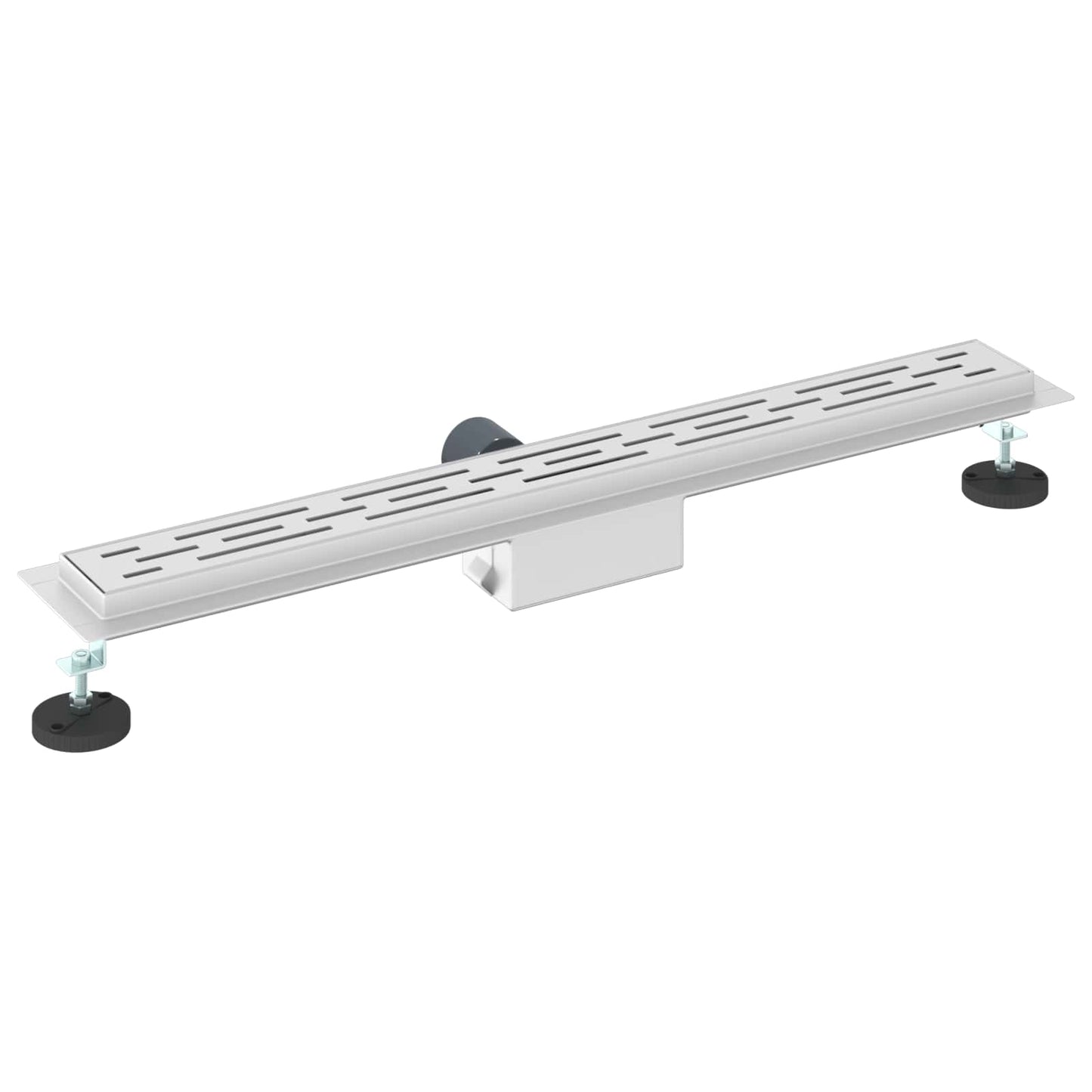 Doucheafvoer met Lijndesign Zilver 80 cm Roestvrij staal 304 is nu te koop bij PeponiXL, paradijselijk wonen!