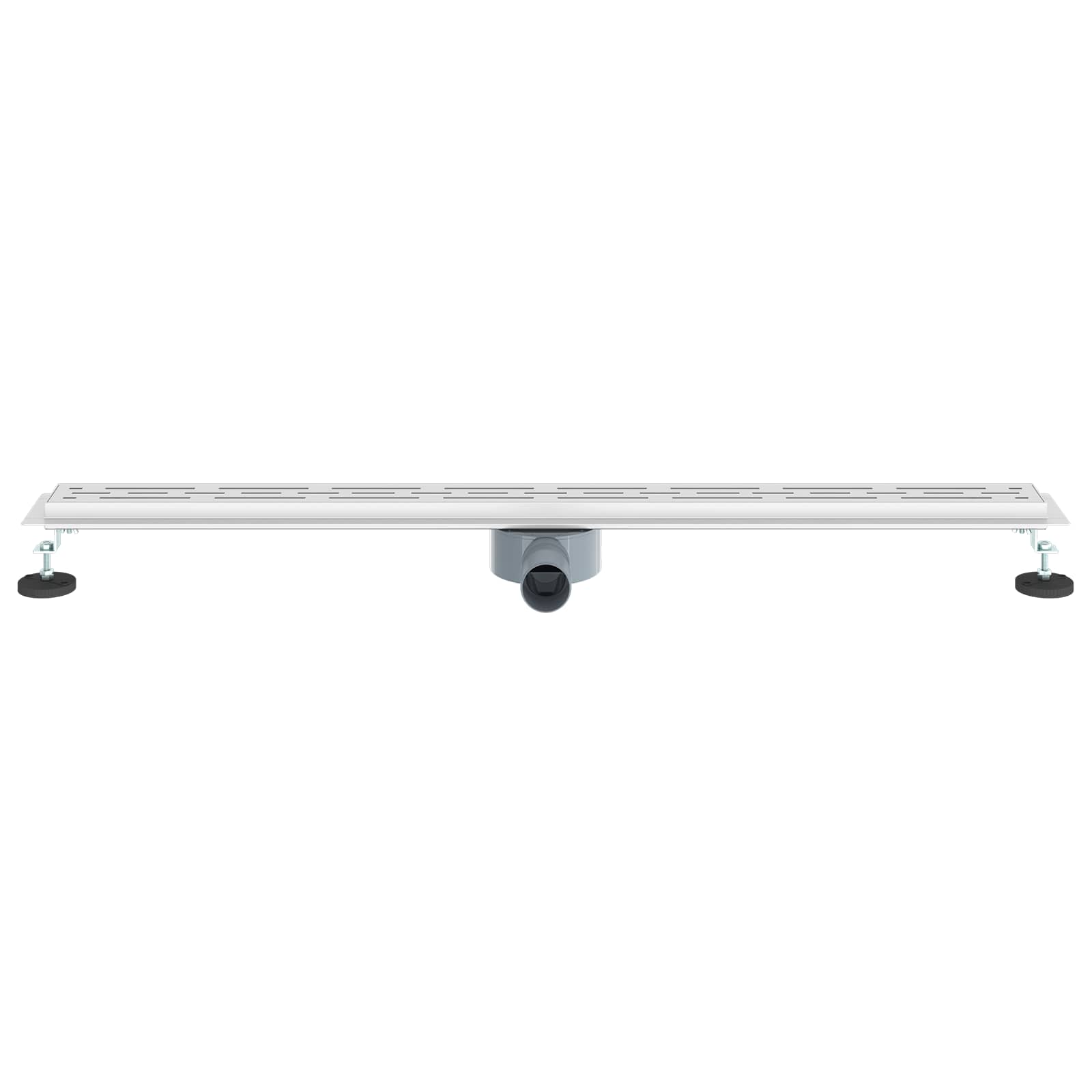 Doucheafvoer Glasdeksel met 360° Sifon Zilver 100 cm is nu te koop bij PeponiXL, paradijselijk wonen!