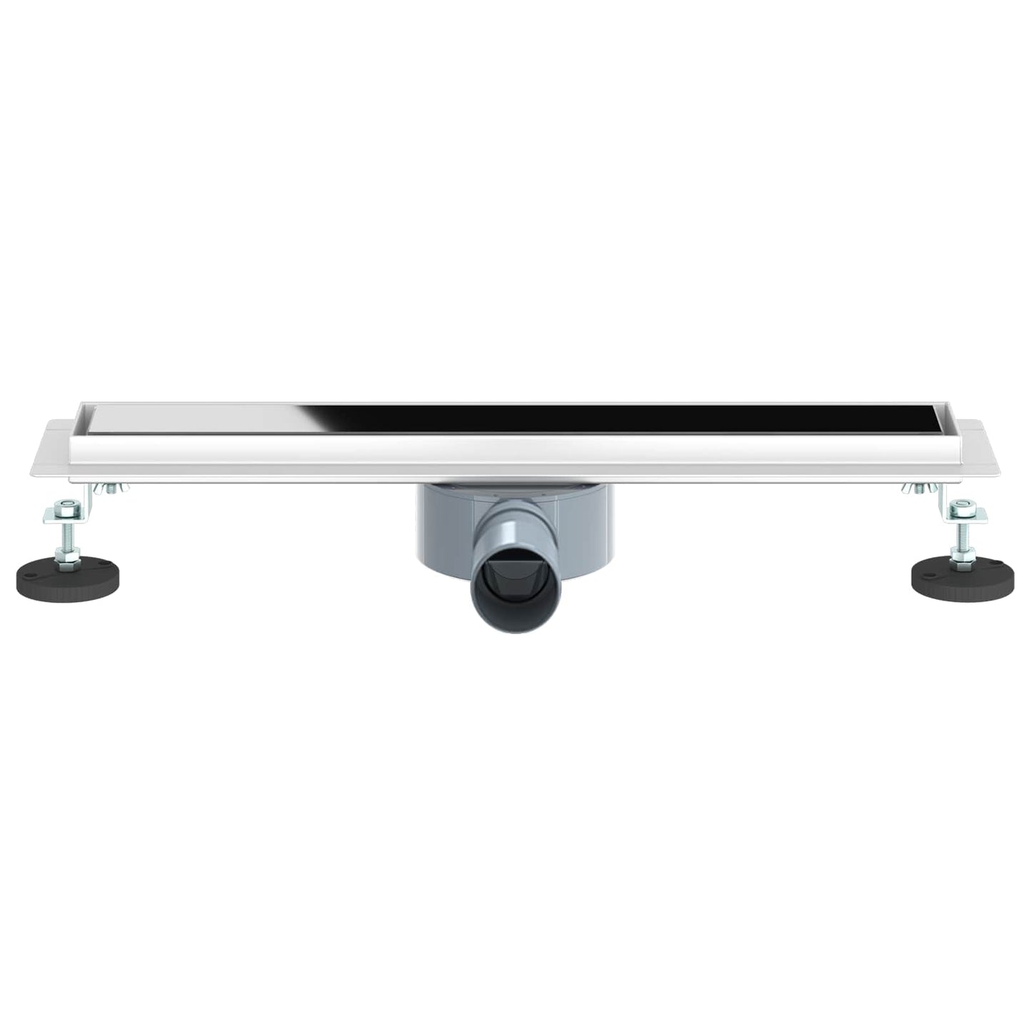 Doucheafvoer Glasdeksel met 360° Sifon Zwart 50 cm is nu te koop bij PeponiXL, paradijselijk wonen!
