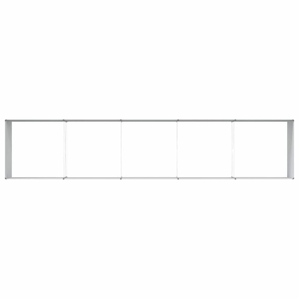 Verhoogde plantenbak 485 x 100 x 68 cm Gegalvaniseerd staal is nu te koop bij PeponiXL, paradijselijk wonen!