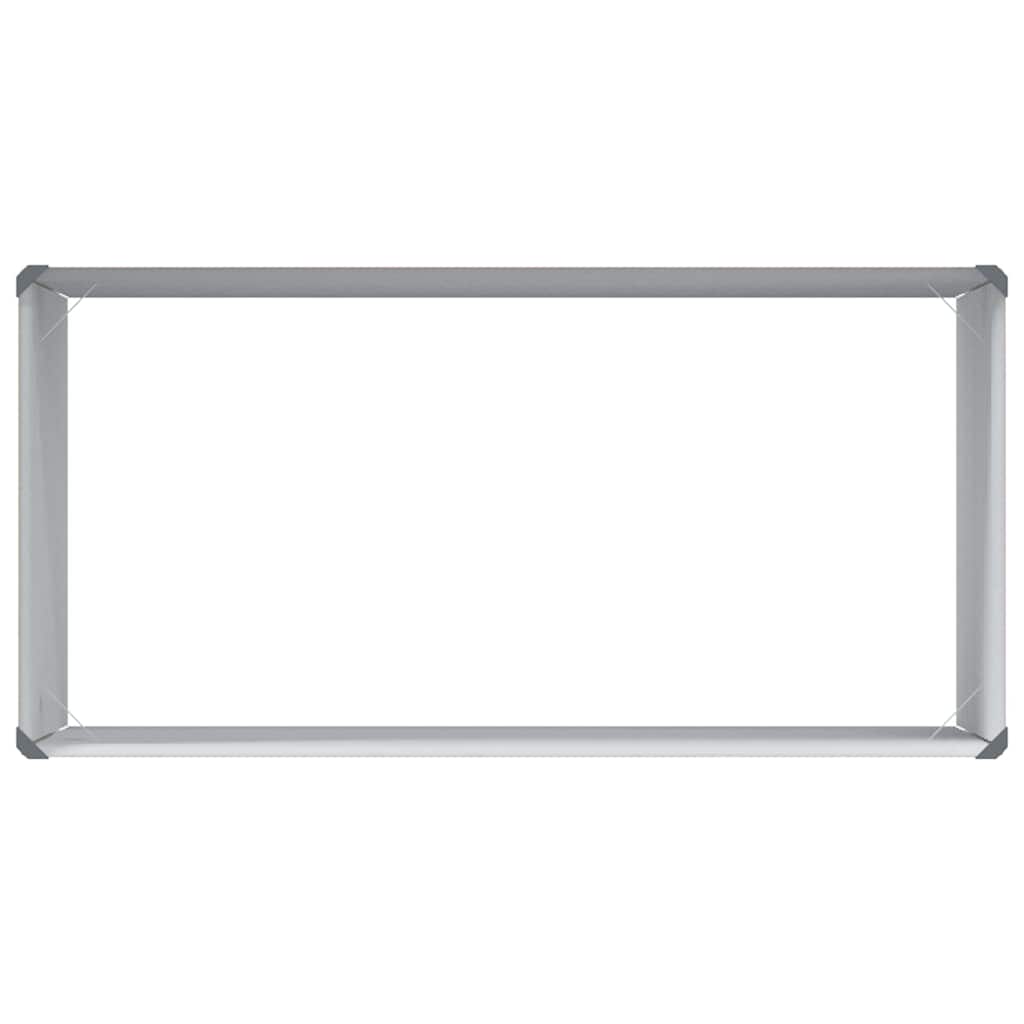 Verhoogde plantenbak 98 x 50 x 68 cm Gegalvaniseerd staal is nu te koop bij PeponiXL, paradijselijk wonen!