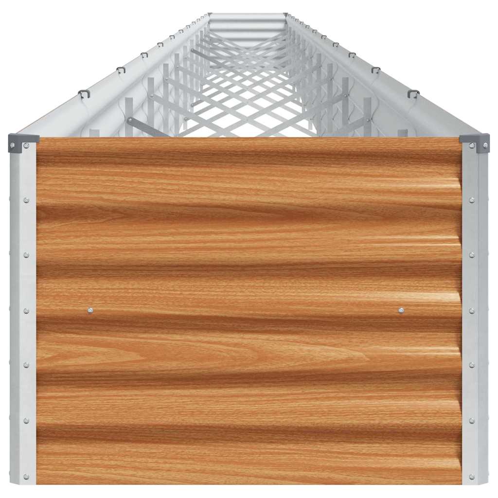 Verhoogde plantenbak 1164 x 50 x 36 cm Gegalvaniseerd staal is nu te koop bij PeponiXL, paradijselijk wonen!