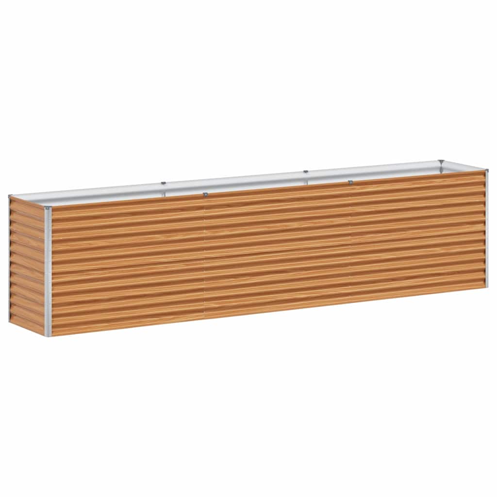 Verhoogde plantenbak 290 x 50 x 68 cm Gegalvaniseerd staal is nu te koop bij PeponiXL, paradijselijk wonen!