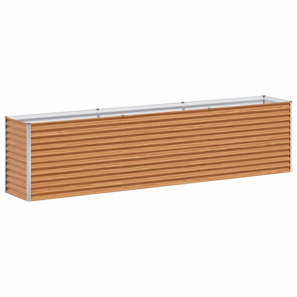 Verhoogde plantenbak 290 x 50 x 68 cm Gegalvaniseerd staal is nu te koop bij PeponiXL, paradijselijk wonen!